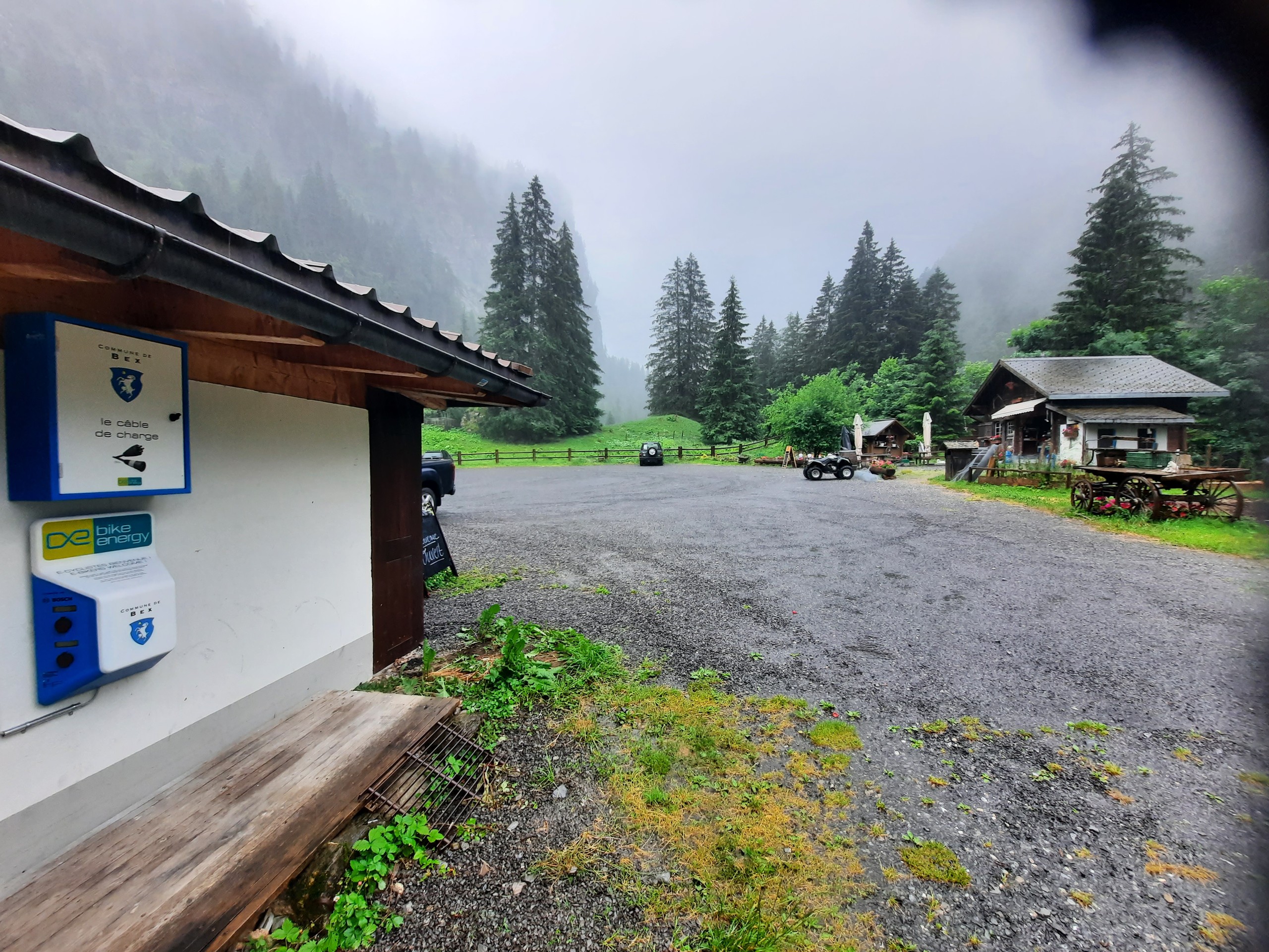 E-bike charging points in Bex