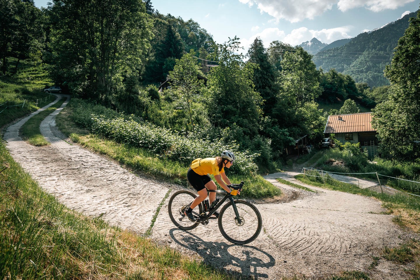 Gravel routes in Bex