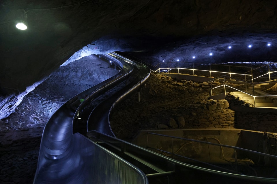 Toboggan Mines de Sel de Bex